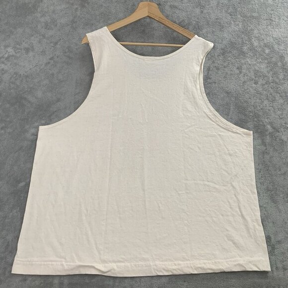 Everybody World Shirt Mens 2XL Tubular Tank Top Cotton Scour Unisex Casual Basic - Picture 7 of 7